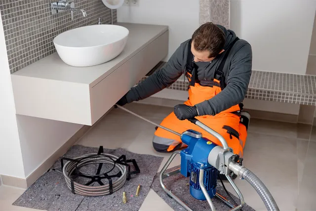 Badezimmer, Rohrreinigung